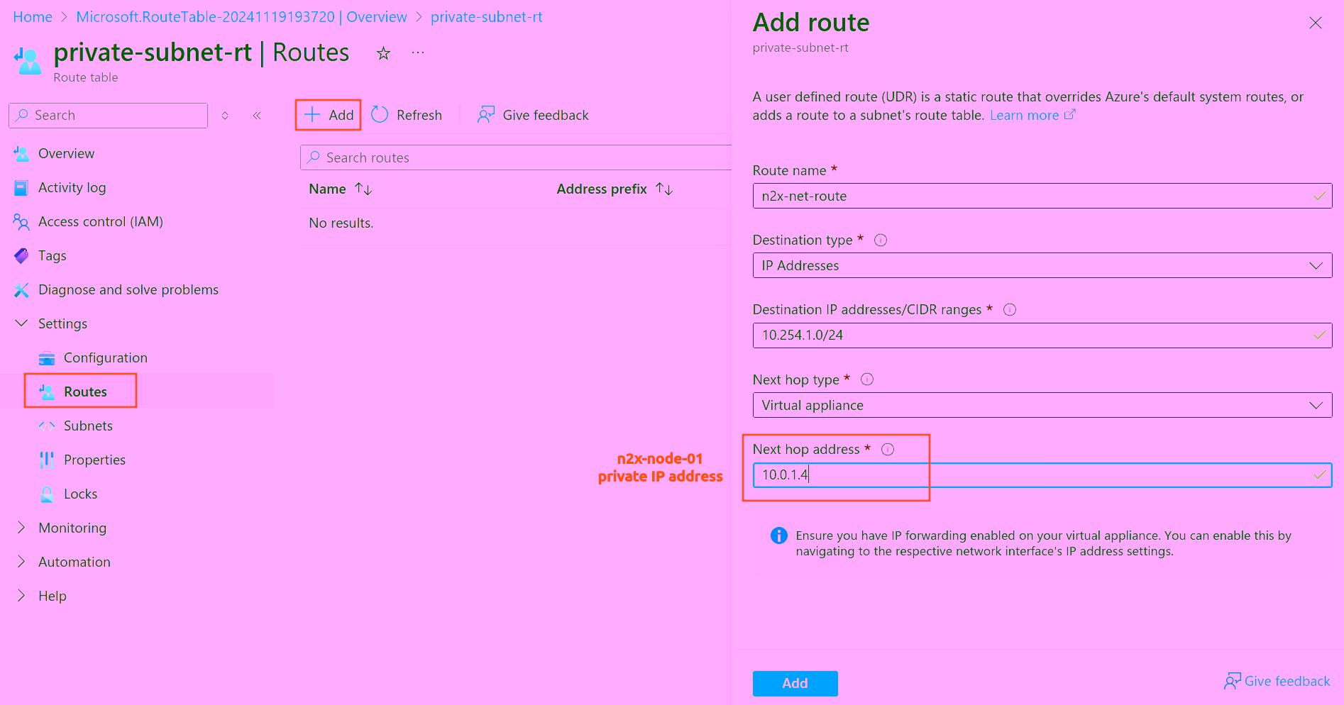 Add Route