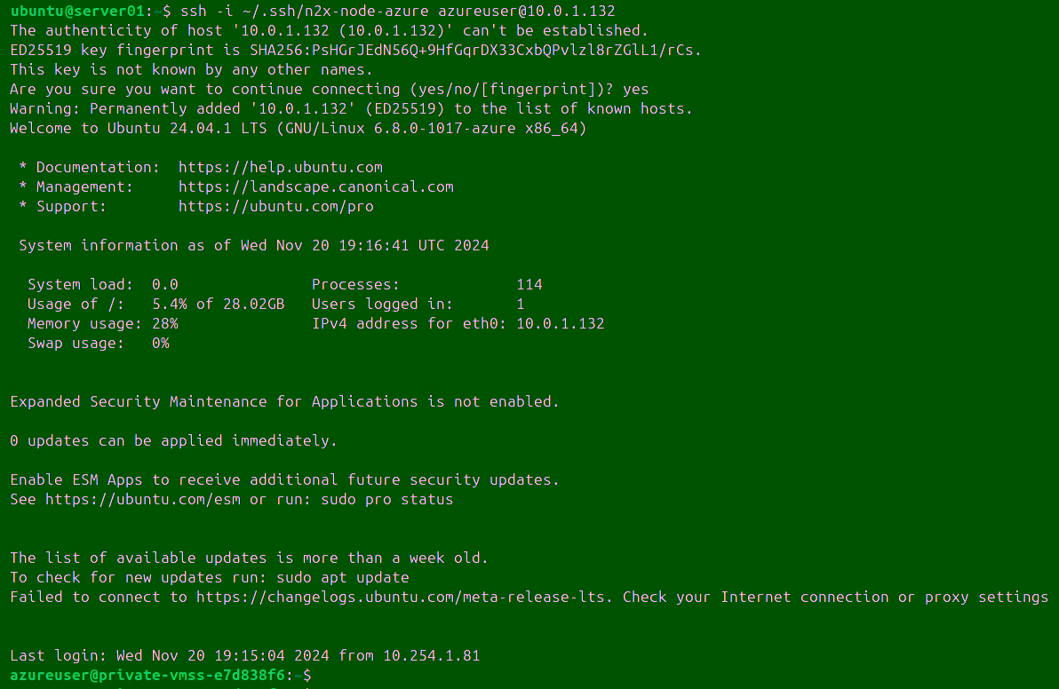 Check SSH Connection