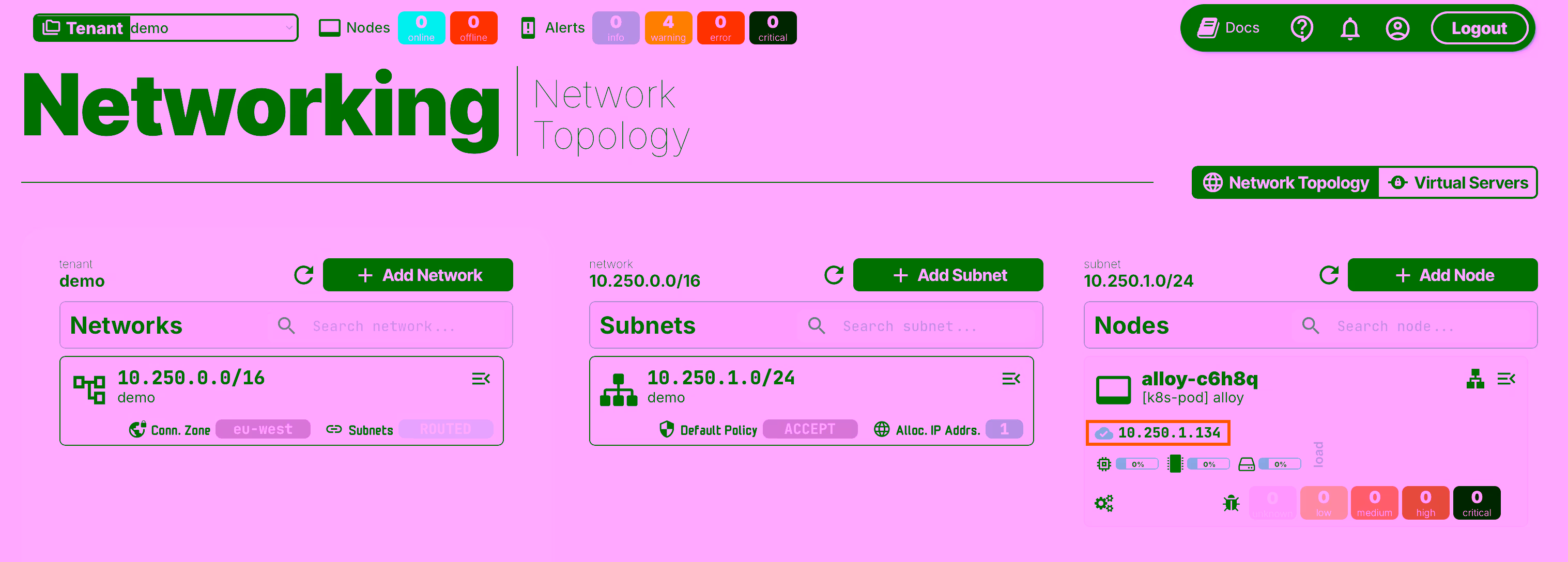 Check Grafana Alloy in WebUI