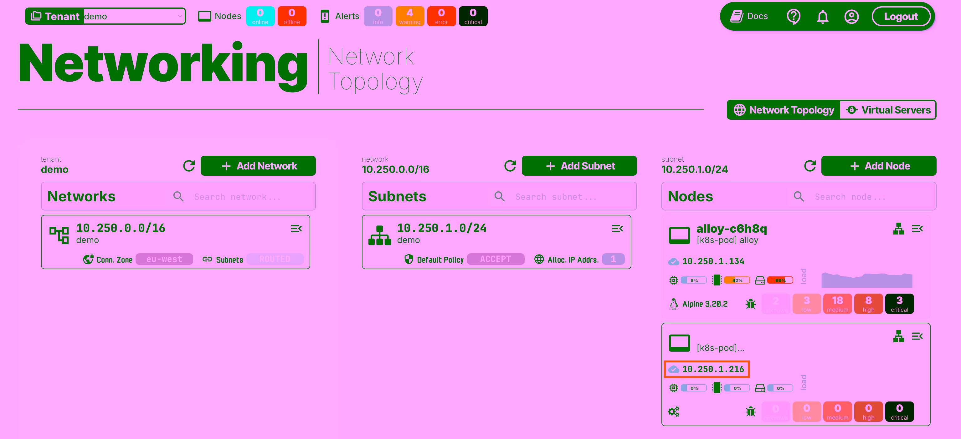 Check Node-Exporter in WebUI